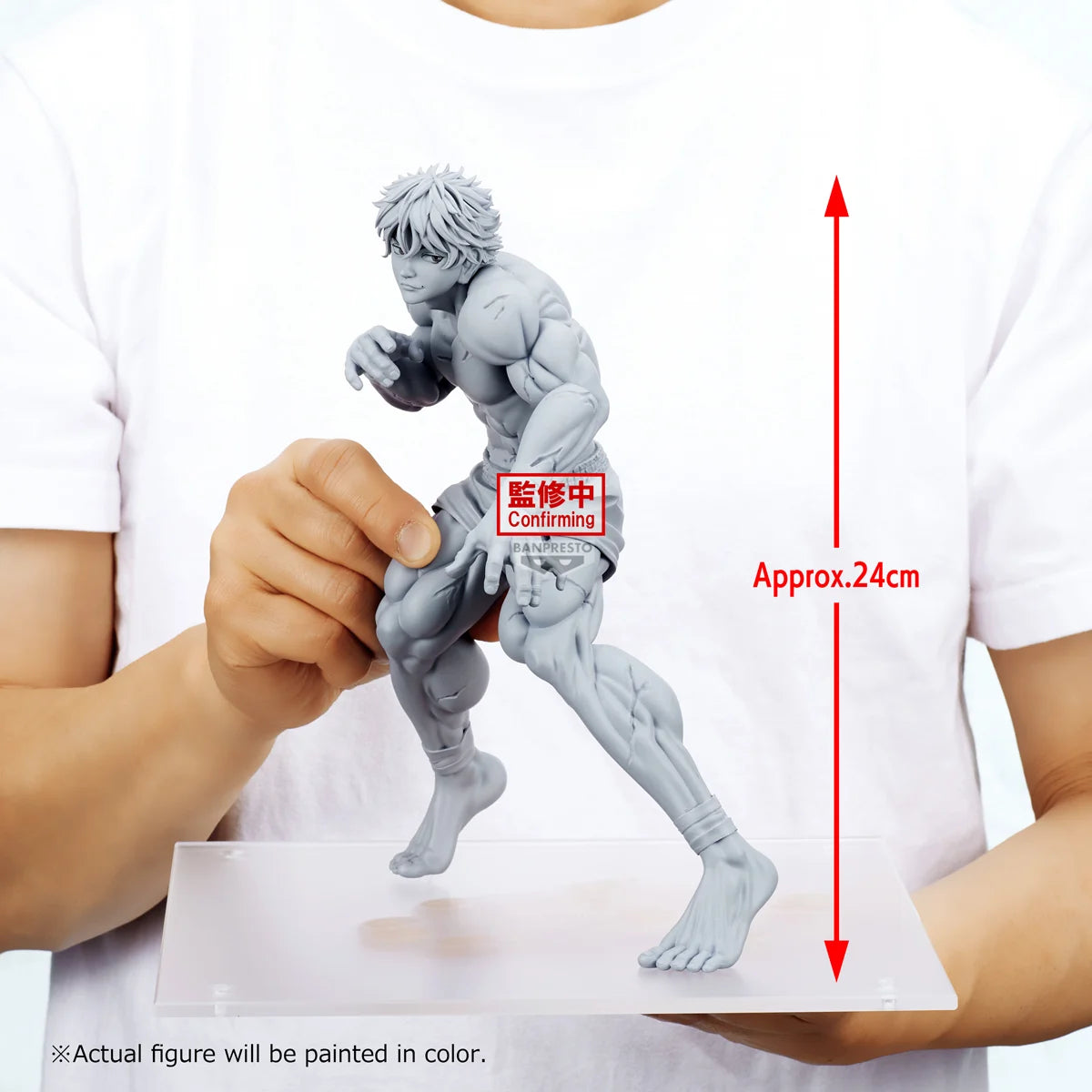 BAKI - Hanma Baki - Figurine Grandista 25cm
