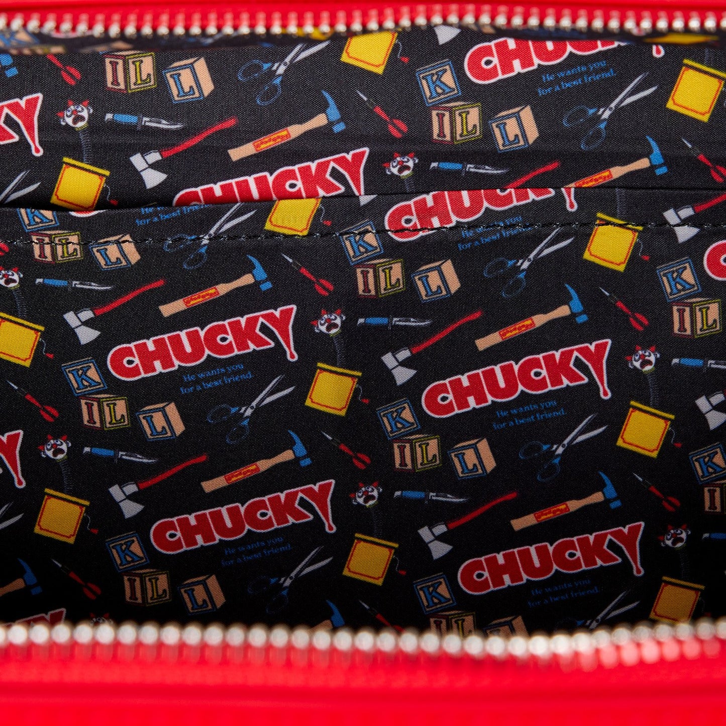 CHUCKY - Sac bandoulière Loungefly
