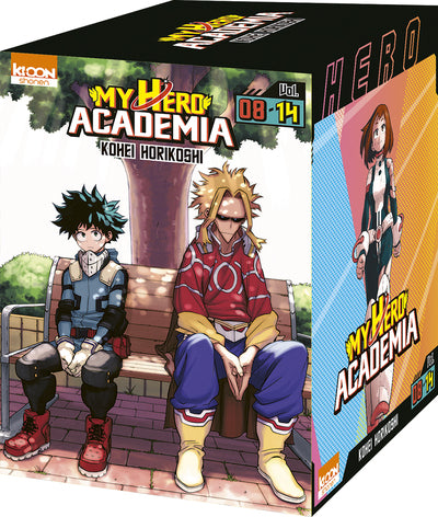 COFFRET INTEGRALE MY HERO ACADEMIA VOL. 8 A 14 PRECO > 05/10
