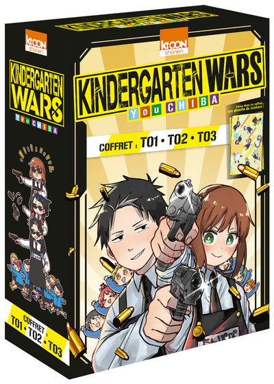 COFFRET KINDERGARTEN WARS VOL. 1 A 3