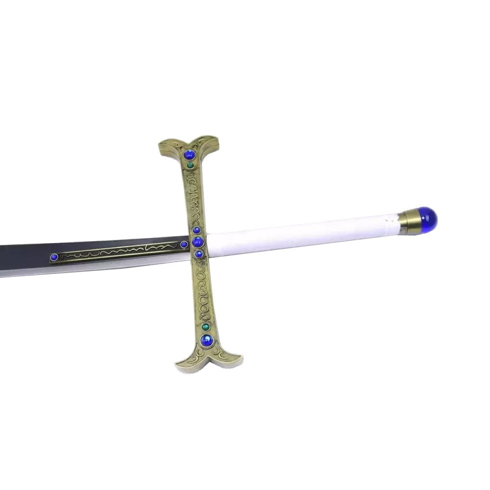 ORNAMENTAL FANTASY SWORD INSPIRED BY "HAWK EYES" DRACULE MIHAWK'S YORU SWORD ANIME SERIES ONE PIECE