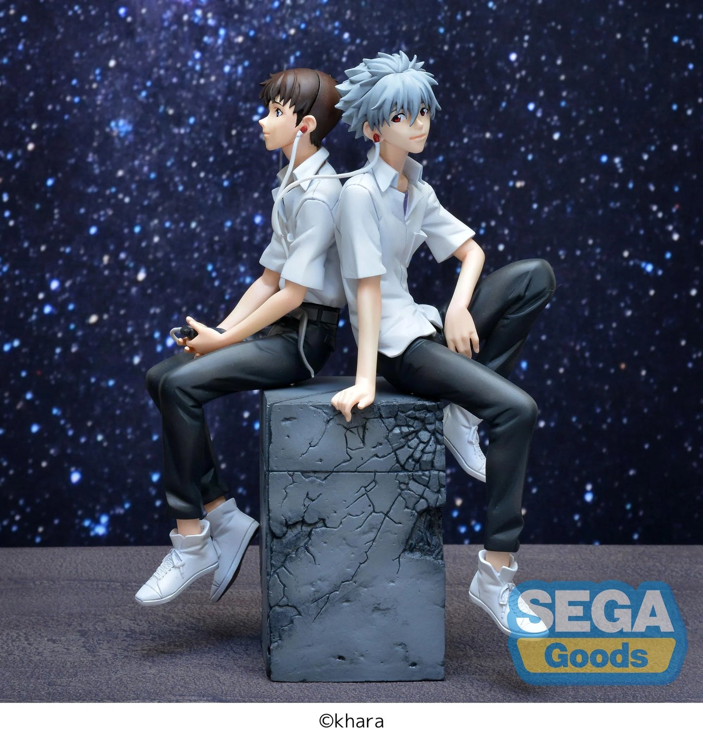 EVANGELION - Shinji & Kaworu "Shinji Version" - Fig. Vignetteum 17cm