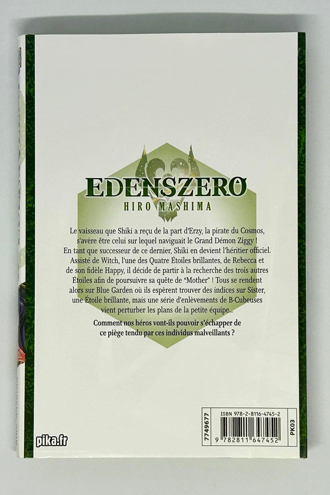 Edens zero - Tome 3 - Le vaisseau du grand démon
