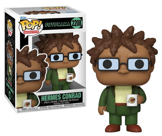 FUTURAMA - POP Animation N° 2208 - Hermes Conrad avec Mug