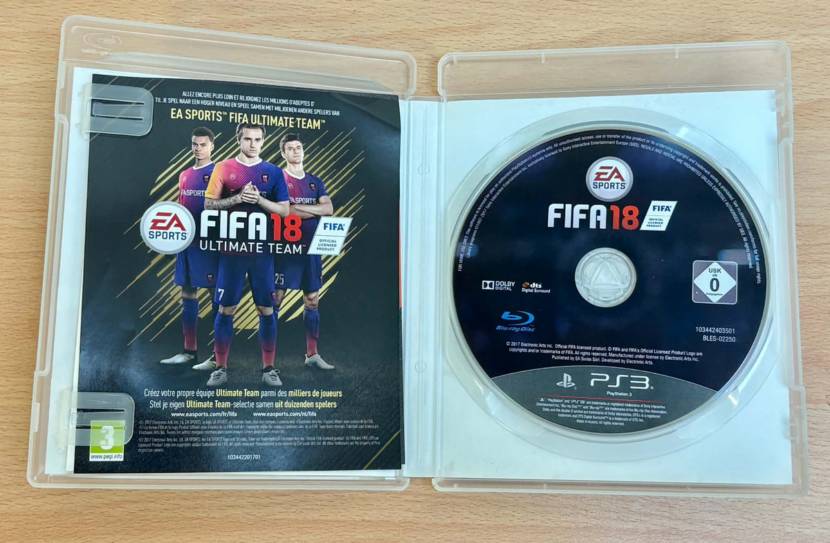 Fifa 18 Legacy Edition PS3