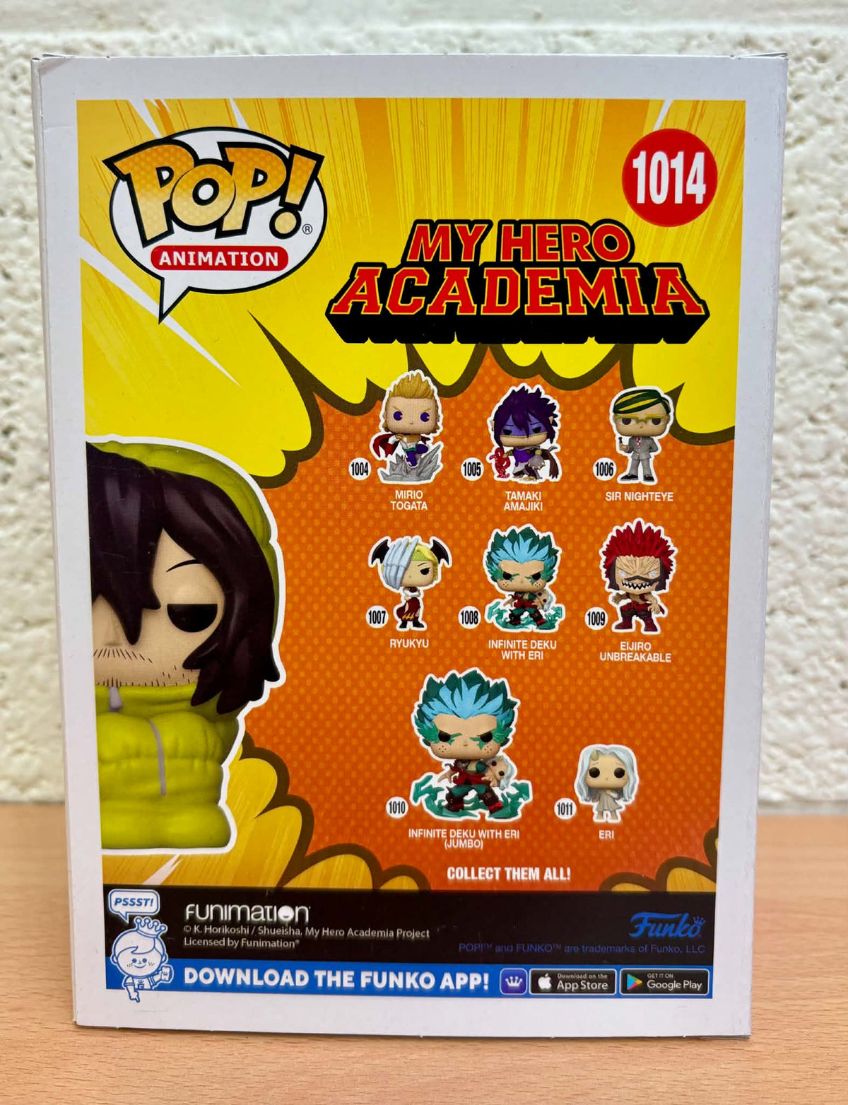 Figurine Pop My Hero Academia #1014 Aizawa in Sleeping Bag