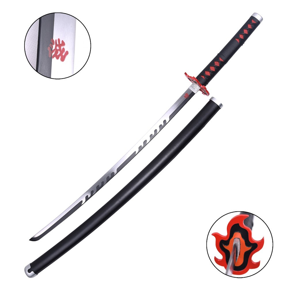 Katana ornemental de Tanjiro Kamado Kimetsu no Yaiba (Demon Slayer)