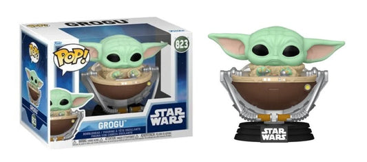 MANDALORIAN & GROGU - POP Star Wars N° 823 - Grogu