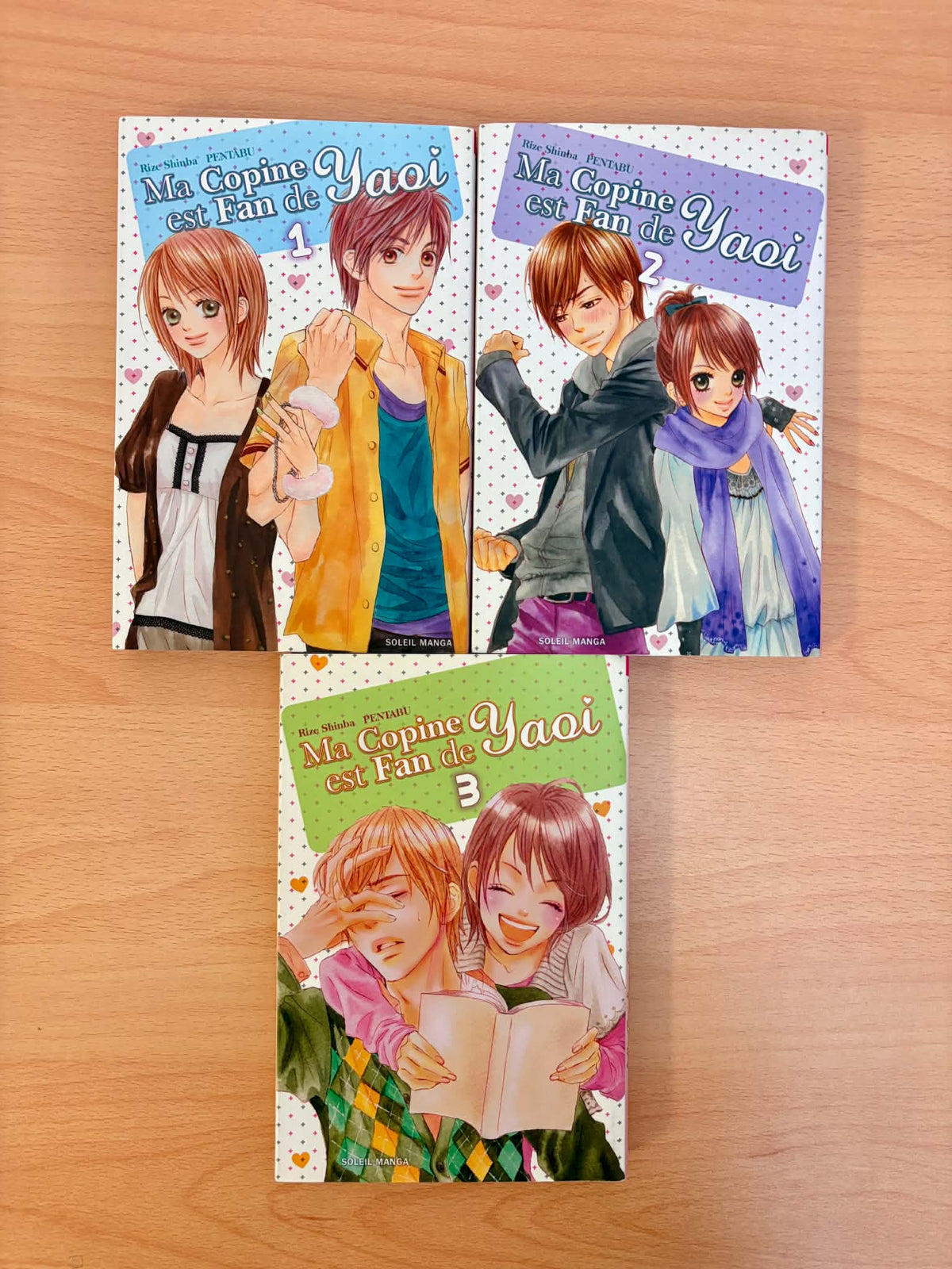 Ma copine est fan de Yaoi Tome 1 à 3