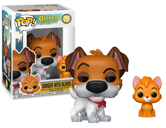 OLIVER & COMPANY - POP & Buddy N° 1705 - Dodger avec Oliver