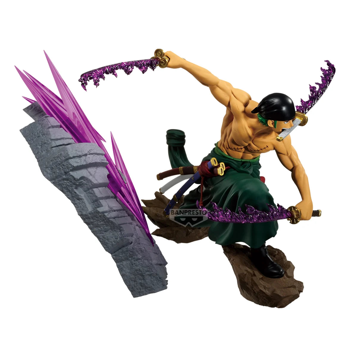 ONE PIECE - Roronoa Zoro - Figurine Theorama Soul 21cm