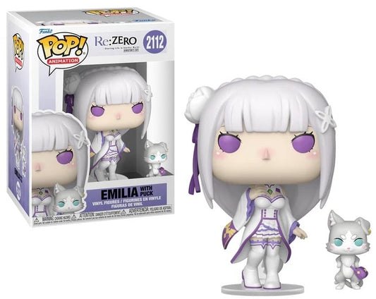 RE ZERO - POP & Buddy N° 2112 - Emilia avec Puck