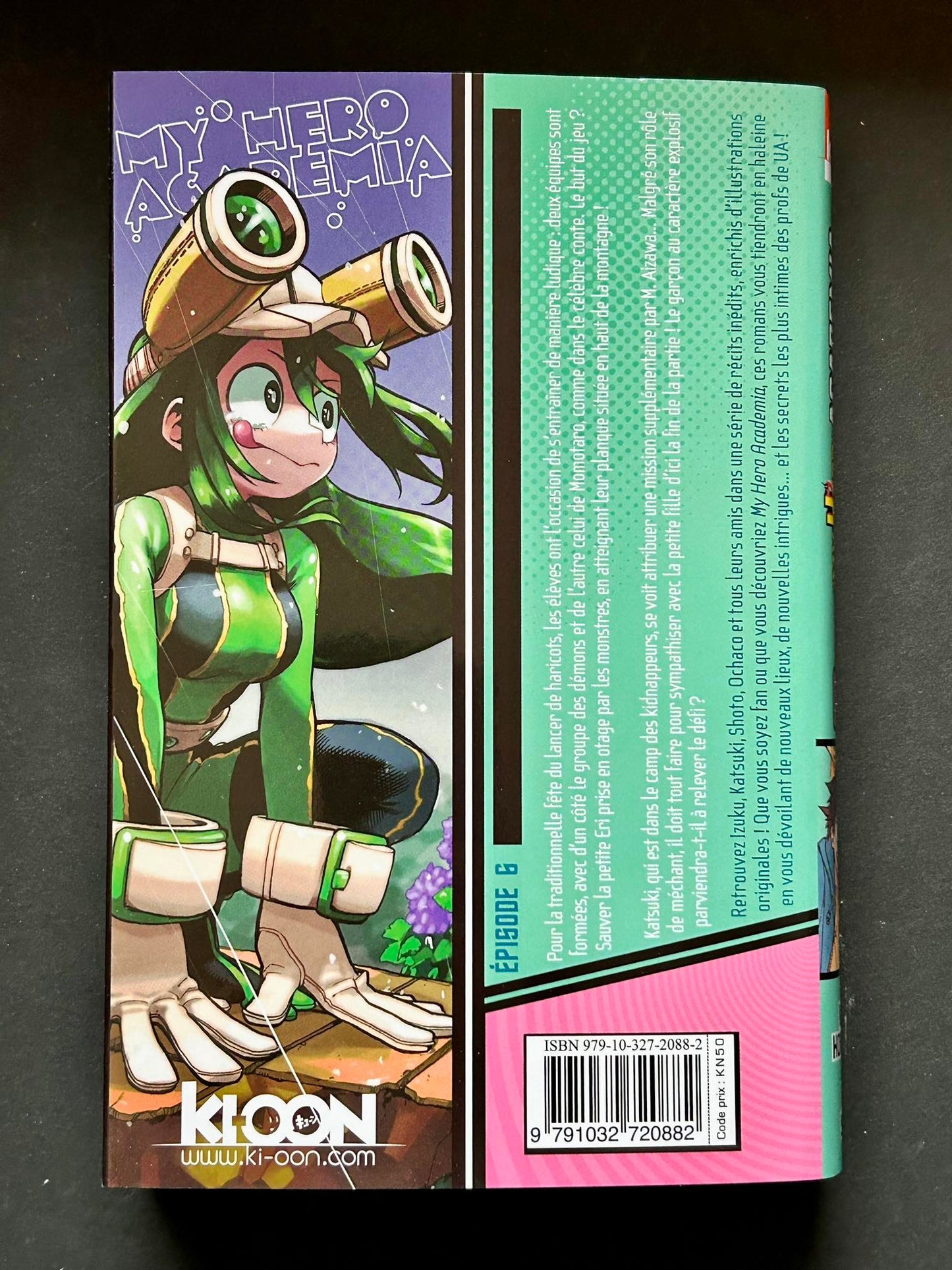 ROMAN MY HERO ACADEMIA LES DOSSIERS SECRETS DE UA T06