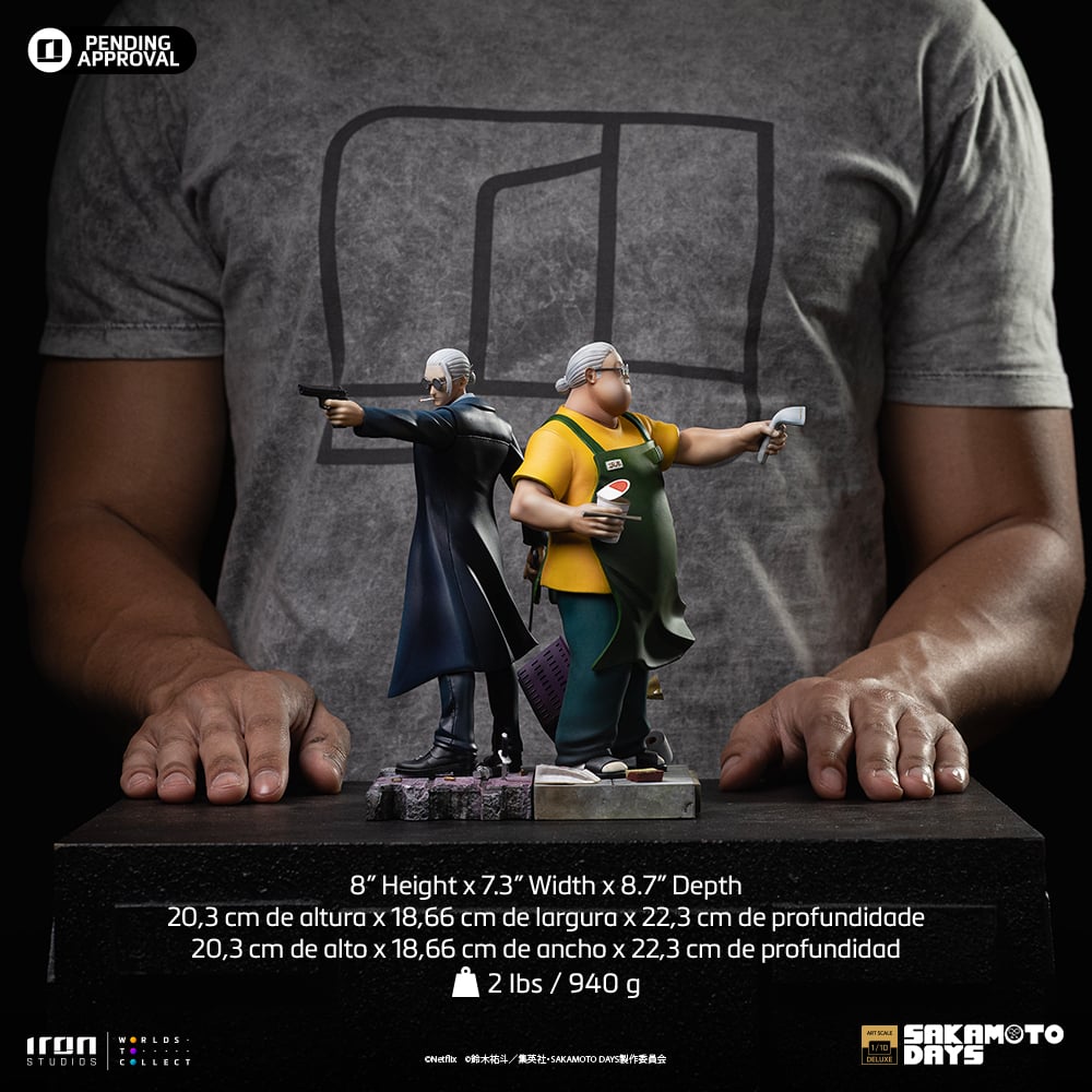 SAKAMOTO DAYS - Taro Sakamoto - Statuette Deluxe Art Scale 1/10 20.3cm