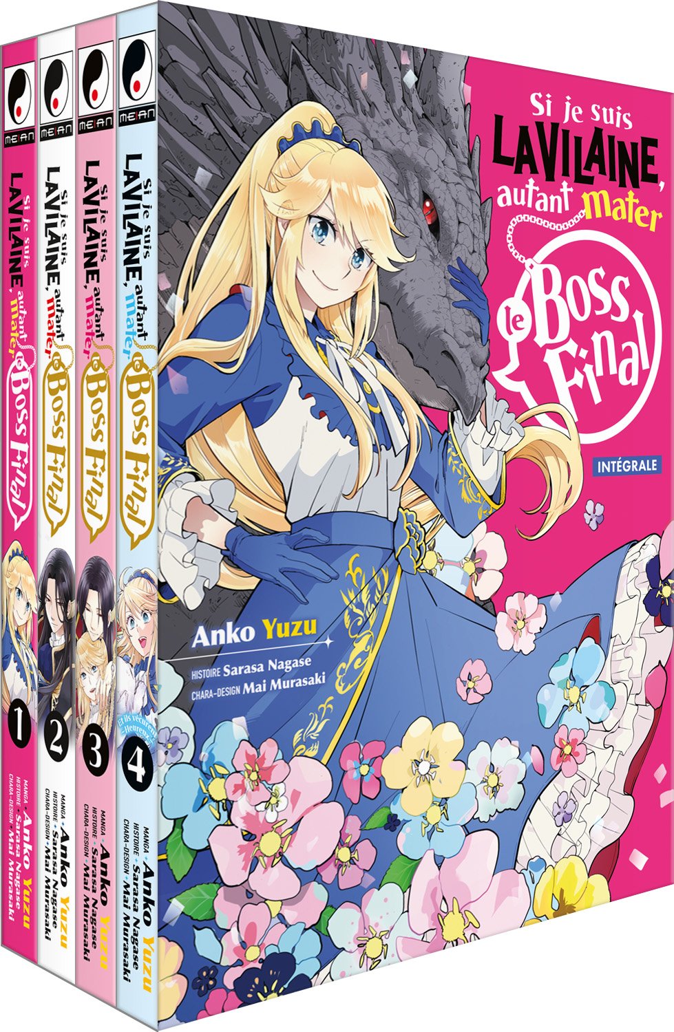Si je suis la Vilaine, autant mater le Boss final - Coffret (4 tomes)