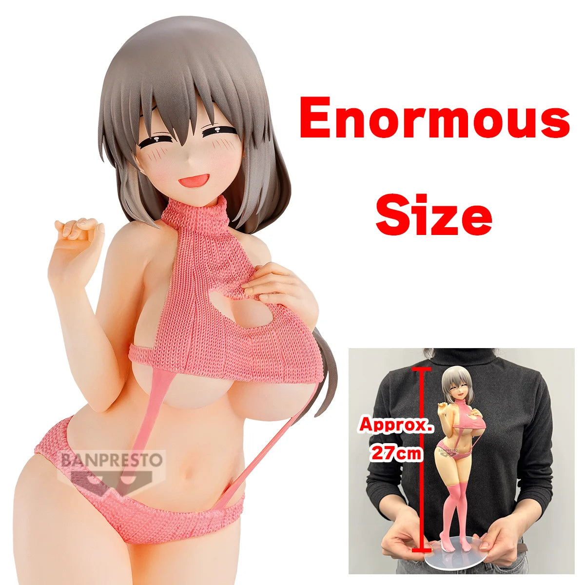 UZAKI-CHAN WANTS TO HANG OUT - Tsuki Uzaki - Figurine 27cm