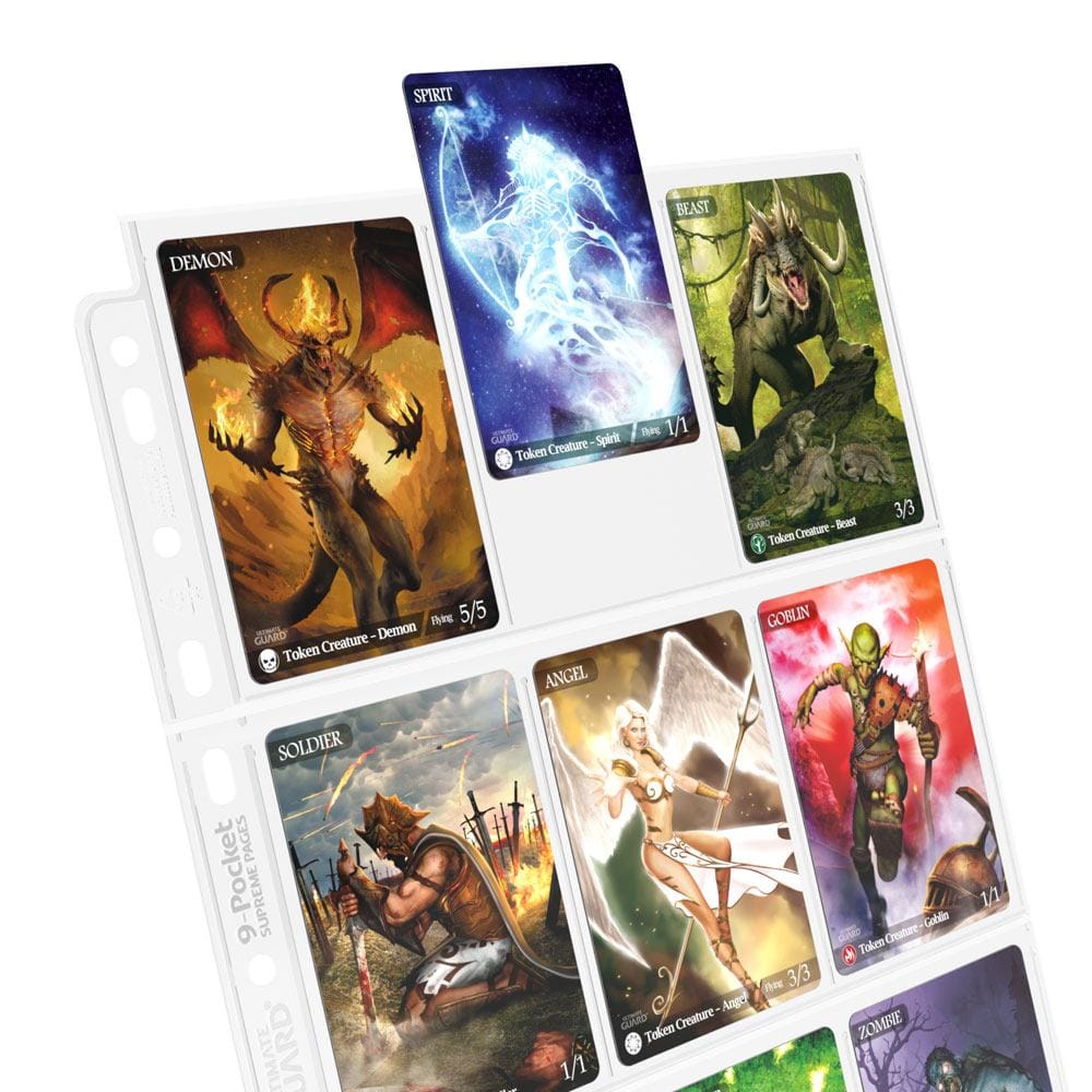 Ultimate Guard 9-Pocket Pages (100) Classeurs & feuilles pour cartes