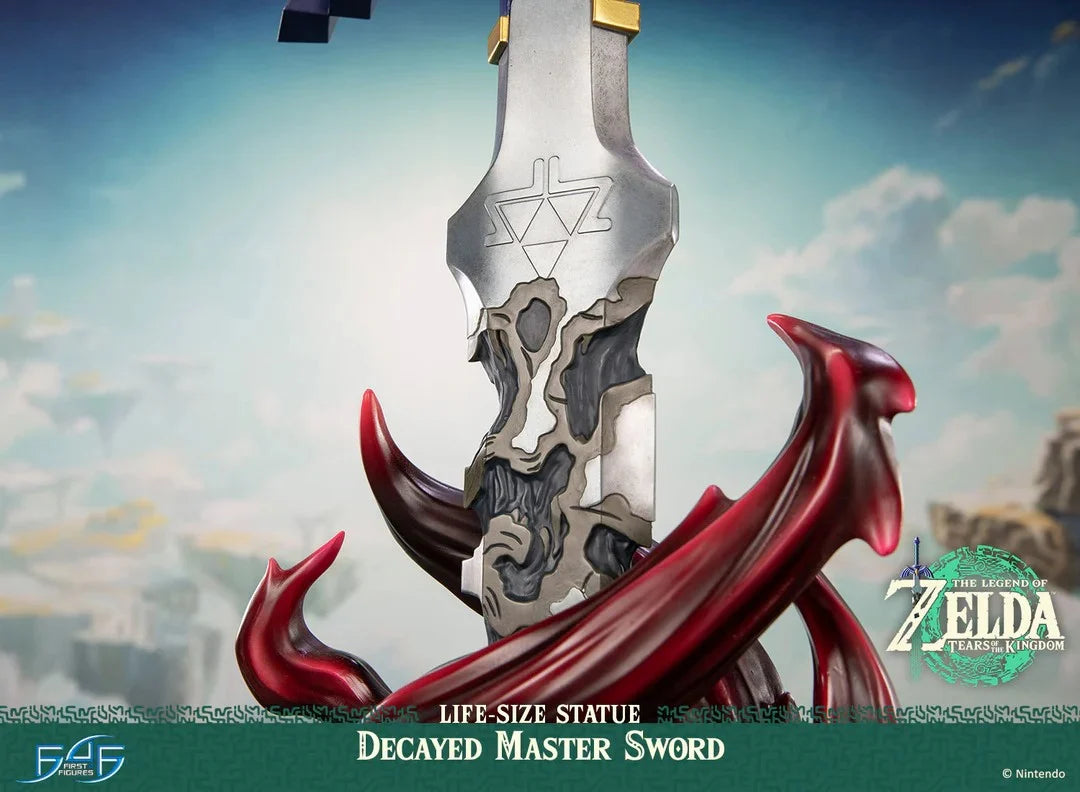 ZELDA TEARS OF THE KINGDOM - Decayed Master Sword - Statuette 1/1 71cm