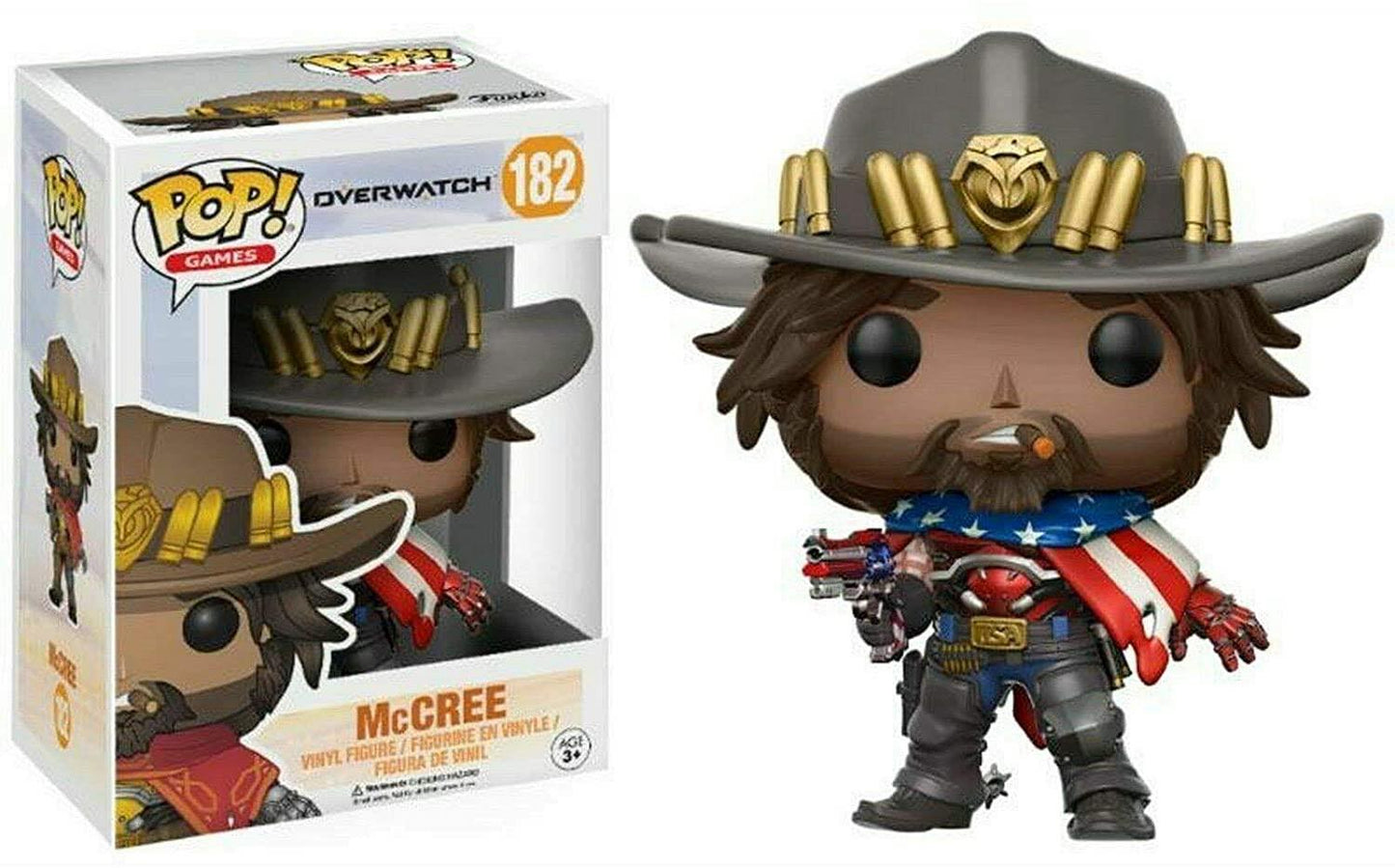 POP Overwatch Figure 182 McRee Exclusive Edition