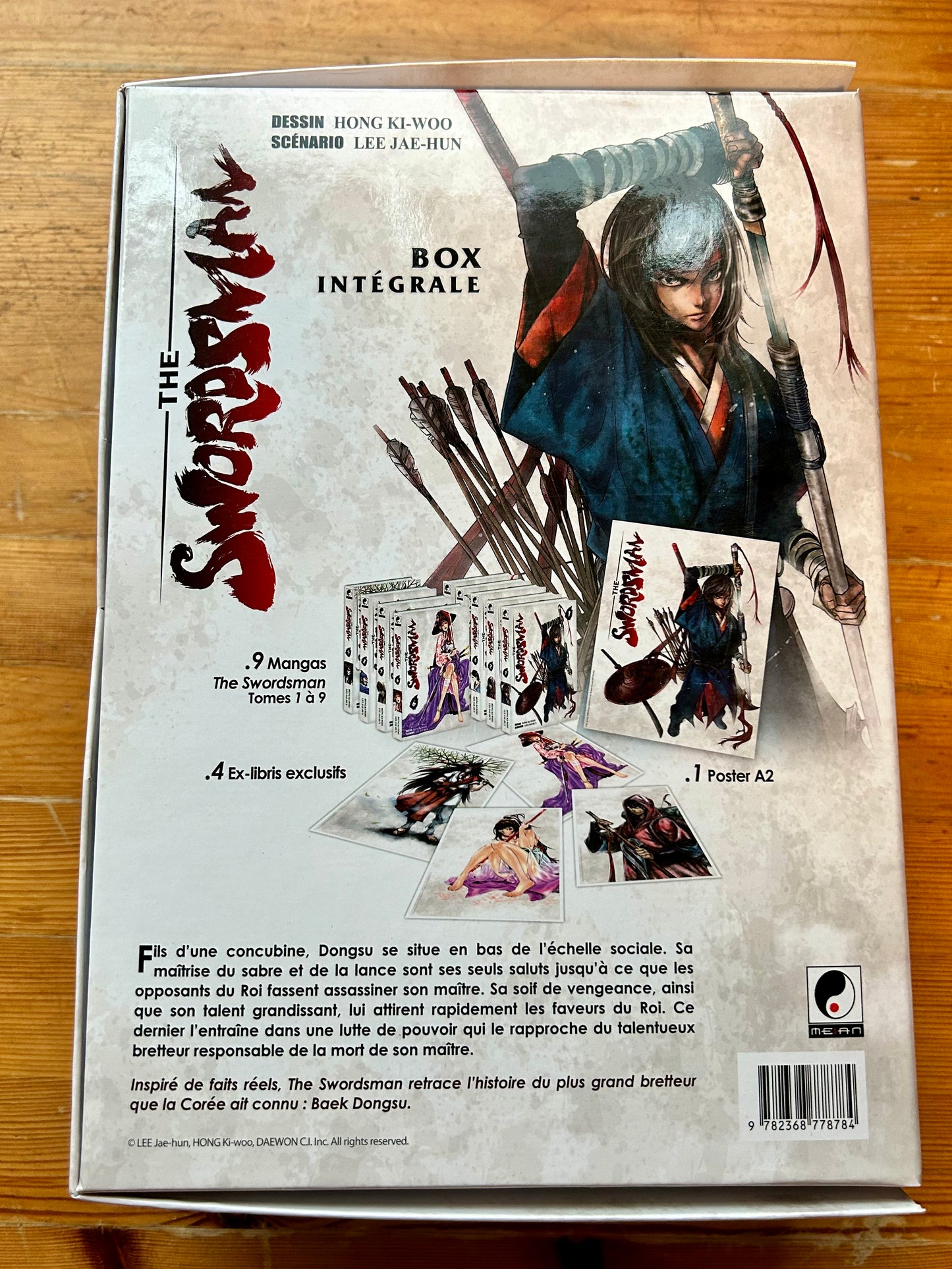 The Swordsman - Intégrale (tomes 1 à 9) - Coffret 9 mangas Collector Limité