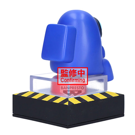 AMONG US - Bleu - Figurine Monitor Top Figz 10cm