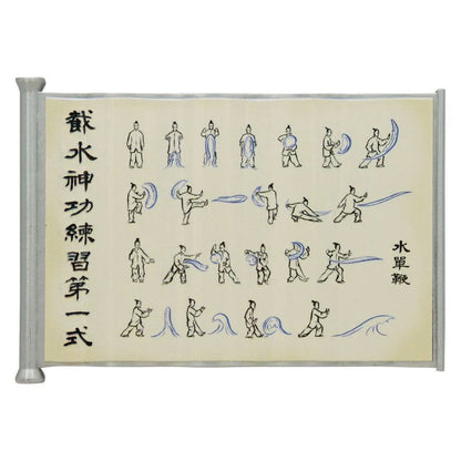 AVATAR - Waterbending Scroll - Replique Edition Limitée