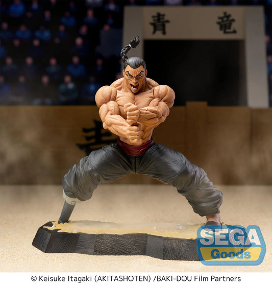 BAKI DOU - Kaioh Retsu - Figurine Luminasta 15cm