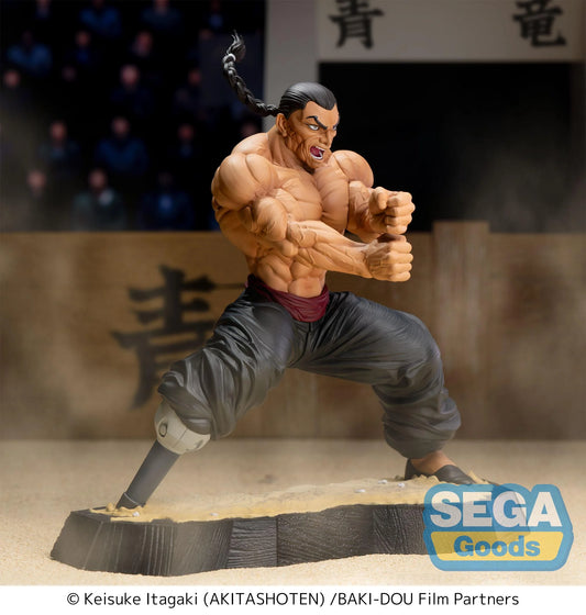 BAKI DOU - Kaioh Retsu - Figurine Luminasta 15cm