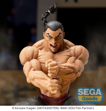 BAKI DOU - Kaioh Retsu - Figurine Luminasta 15cm