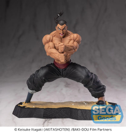 BAKI DOU - Kaioh Retsu - Figurine Luminasta 15cm