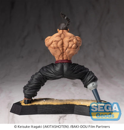 BAKI DOU - Kaioh Retsu - Figurine Luminasta 15cm