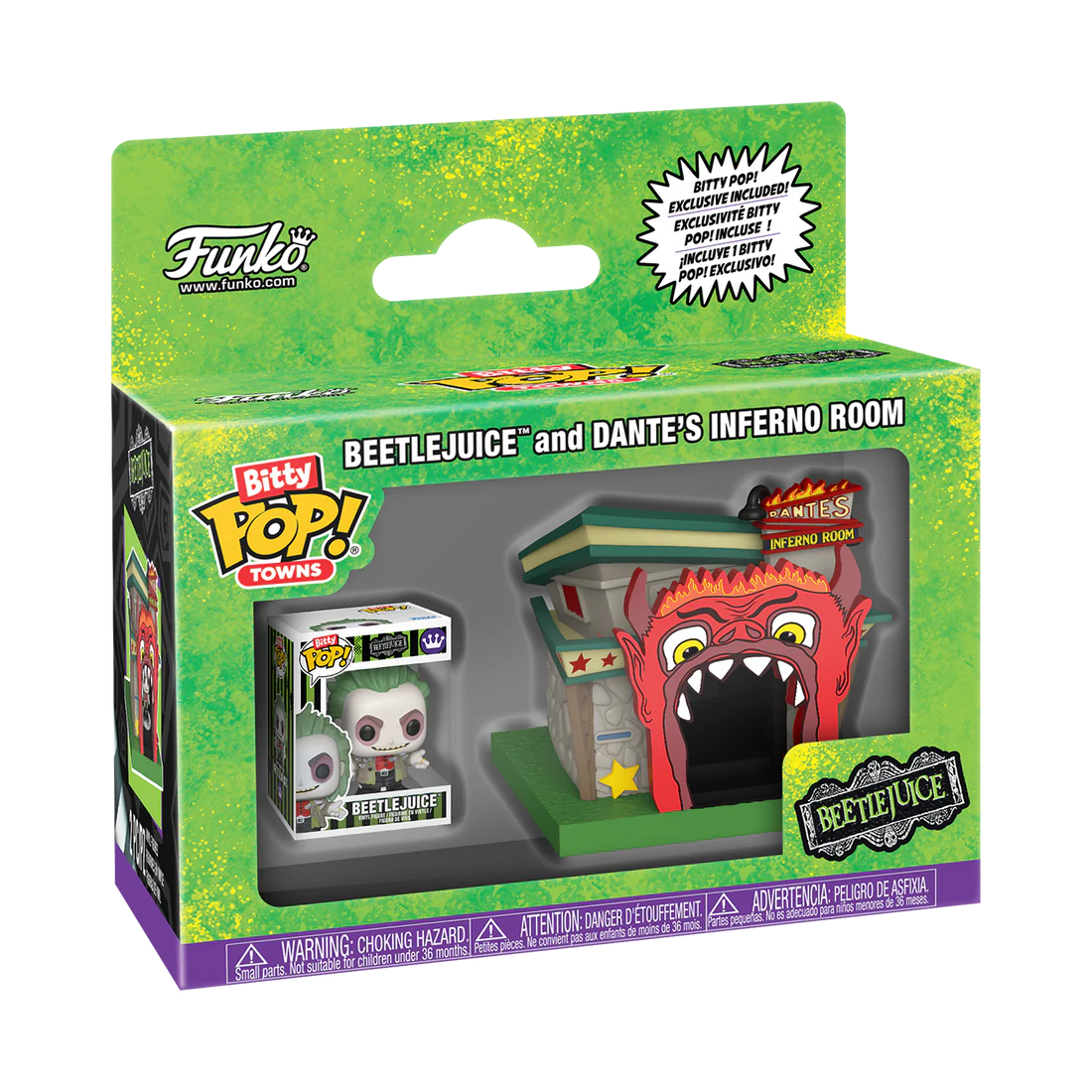 BEETLEJUICE - Bitty Pop Town - Beetlejuice and Dante's Inferno Room
