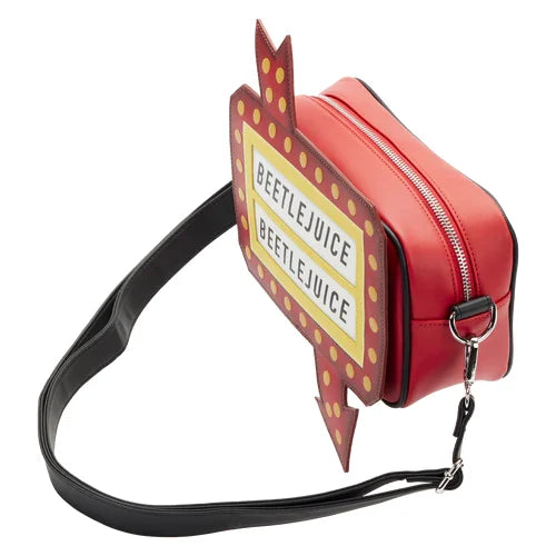 BEETLEJUICE - Graveyard sign - Sac Bandoulière LoungeFly