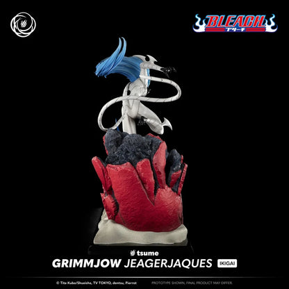 BLEACH - Grimmjow - Statue Résine 1/6 By Tsume 36cm