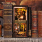 BOOK NOOK KIT - DIY - Agence du Détective Rose - 322pc +Eclairage LED