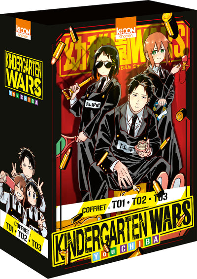 COFFRET KINDERGARTEN WARS VOL. 1 A 3 2025 PRECO 05/10