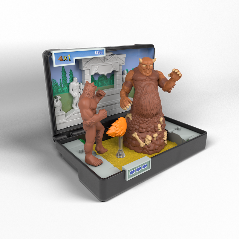 CONSOLE HEROES - Mega Drive Altered Beast - Statuette 7cm