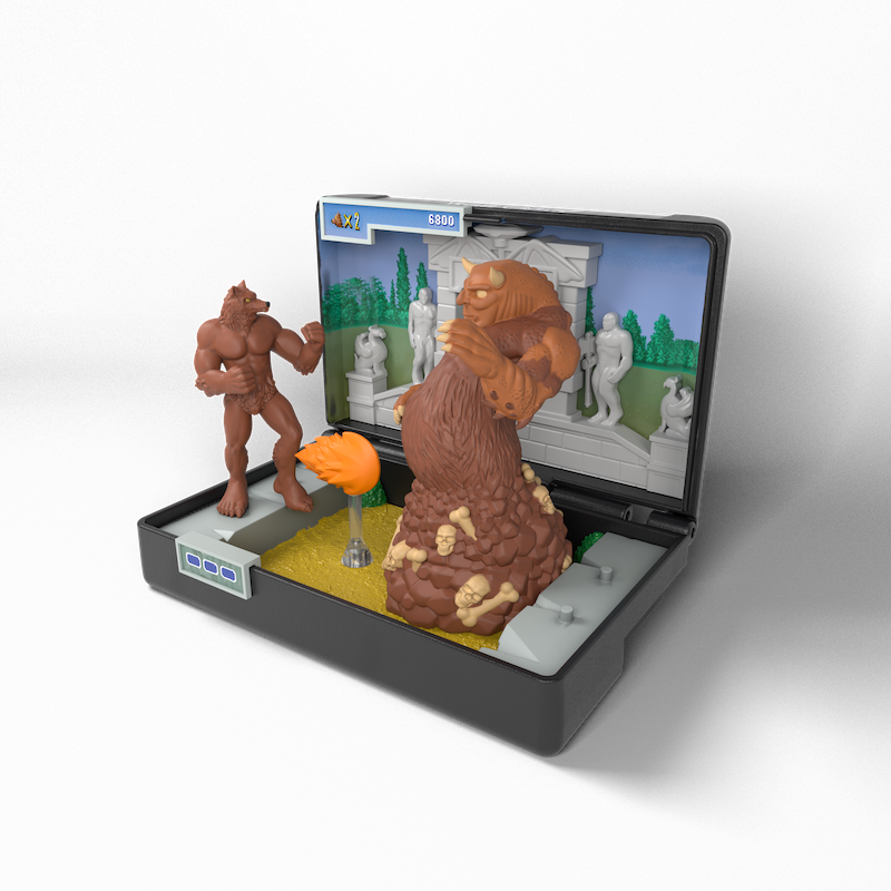 CONSOLE HEROES - Mega Drive Altered Beast - Statuette 7cm