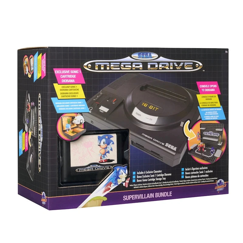 CONSOLE HEROES - Mega Drive Console Boss Sonic 1 - Statuette