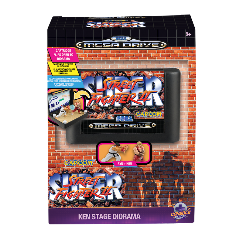 CONSOLE HEROES - Mega Drive Street Fighter 2 - Statuette 7cm