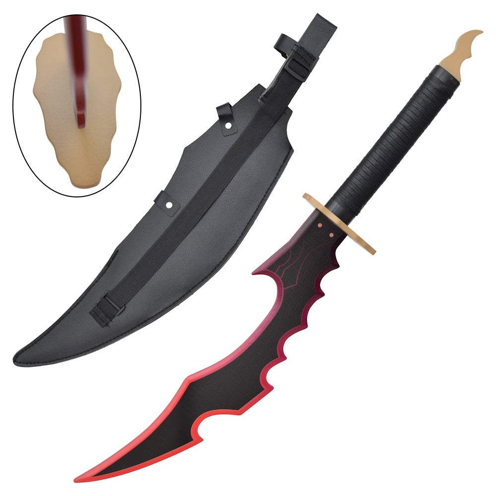 DAGUE ORNEMENTALE EN BOIS KNIGHT KILLER DAGGER DE SUNG JINWOO SÉRIE SOLO LEVELING