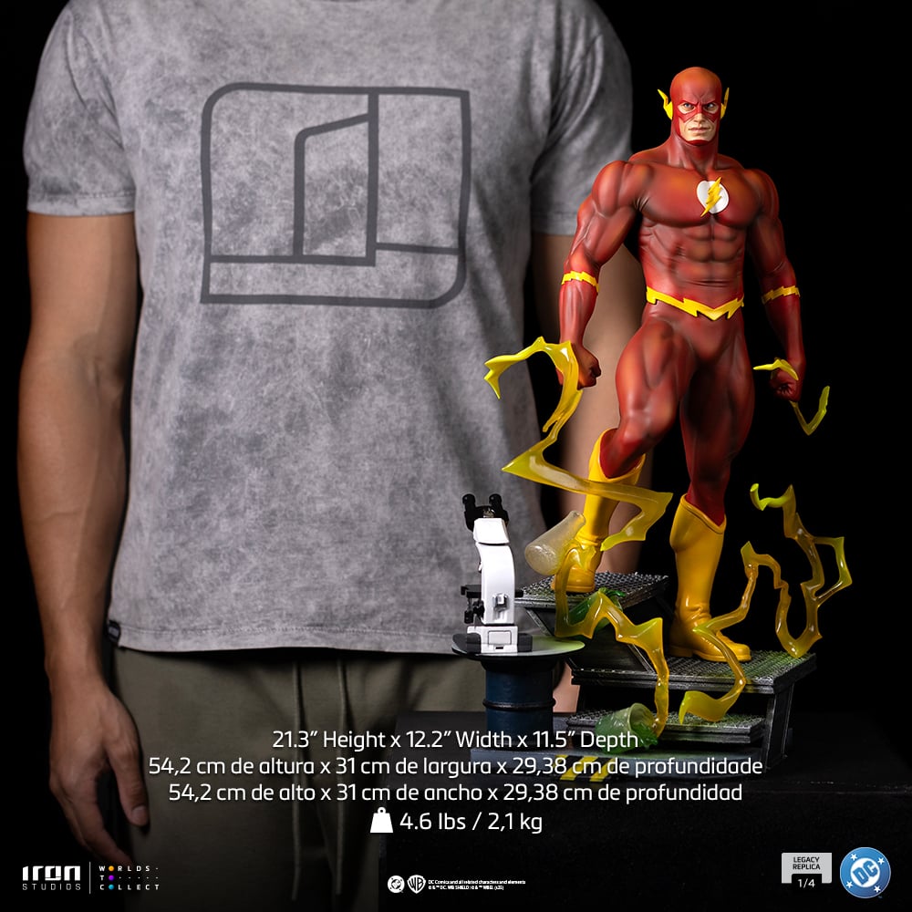DC COMICS - Flash - Statuette Legacy Replica 54.2cm