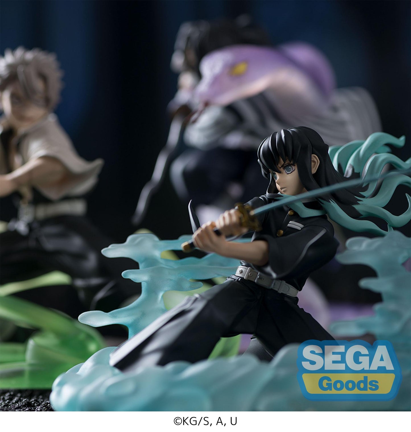 DEMON SLAYER - Muichiro Tokito - Figurine Xross Link 11cm