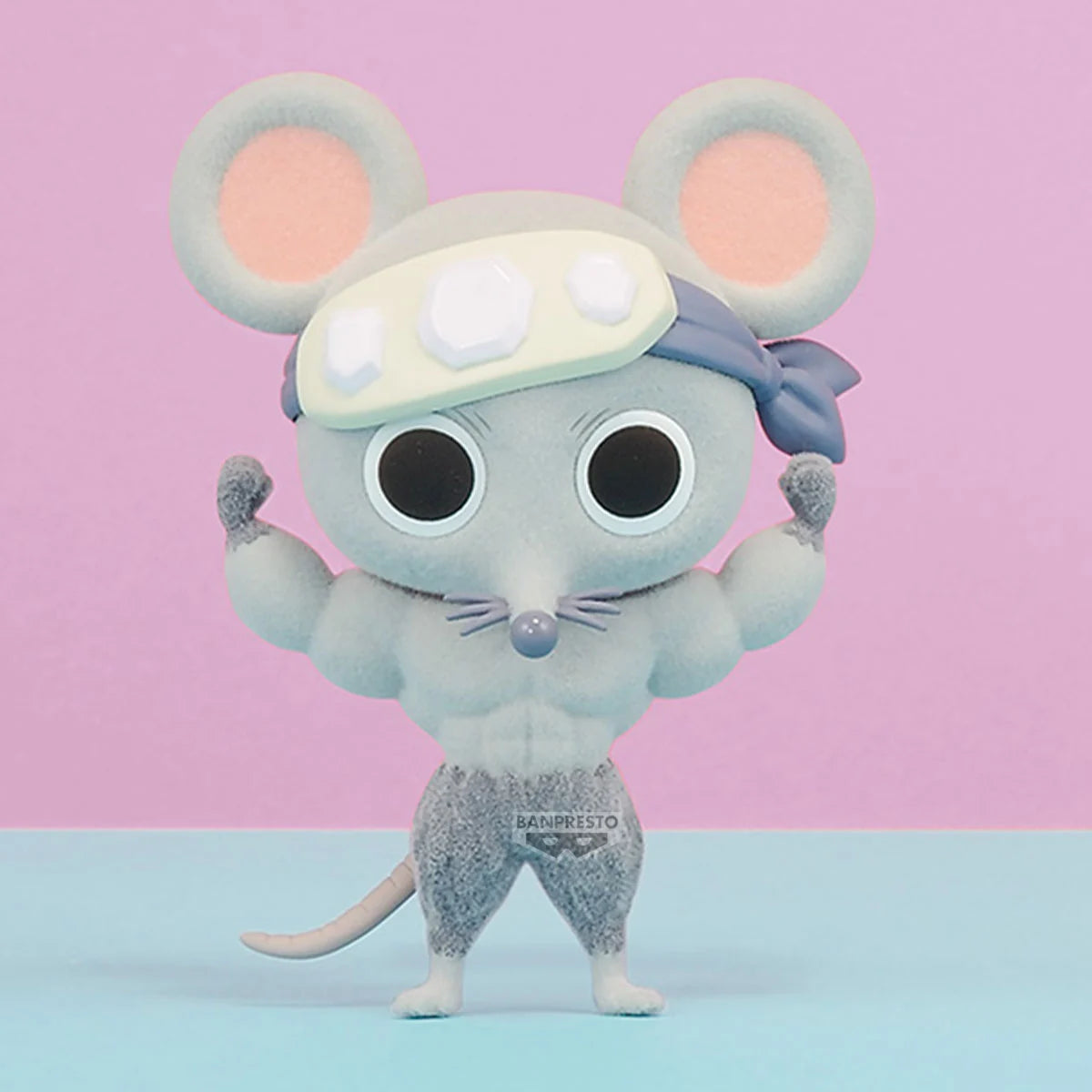 DEMON SLAYER - Muscular Mice (Version A) - Figurine Fluffy Puffy 7cm