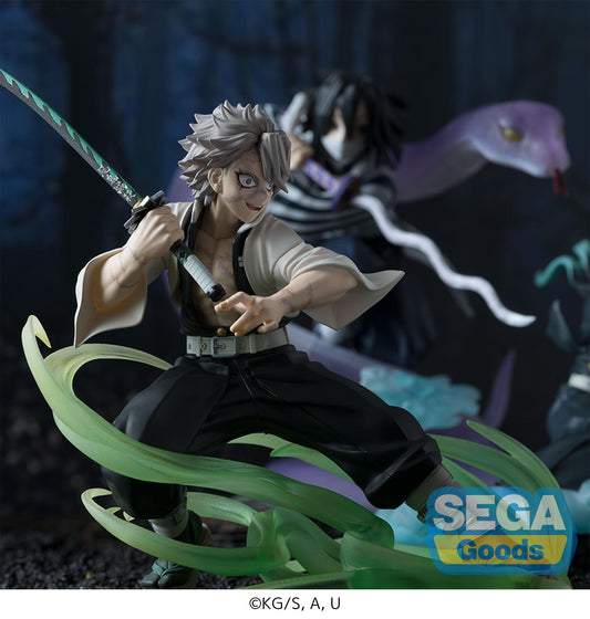 DEMON SLAYER - Sanemi Shinazugawa - Figurine Xross Link 12cm