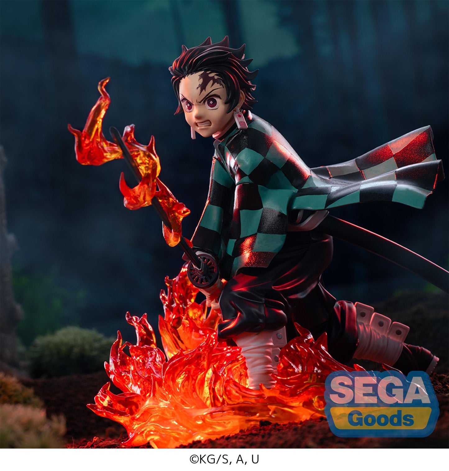 DEMON SLAYER - Tanjiro Kamado - Figurine XrossLink 12cm