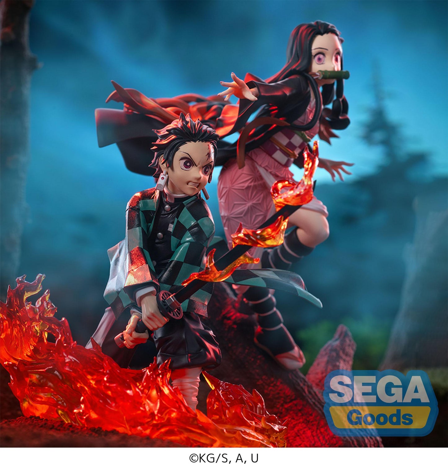DEMON SLAYER - Tanjiro Kamado - Figurine XrossLink 12cm