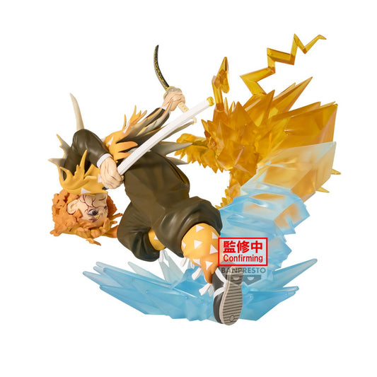 DEMON SLAYER - Zenitsu Agatsuma - Figurine Vibration Stars Plus 12cm