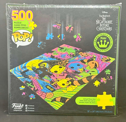 DISNEY - L'Etrange Noël de Monsieur Jack "Blacklight" - POP Puzzles 500 Pcs