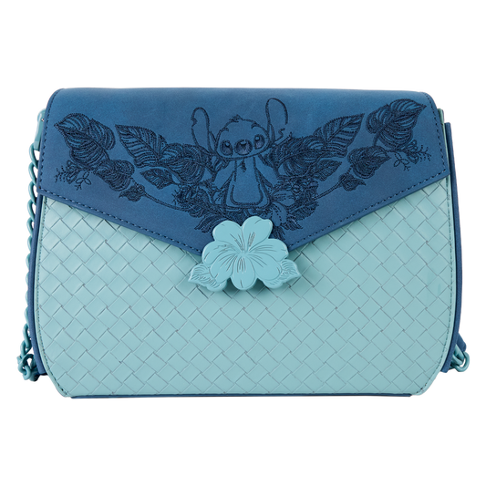 DISNEY - Stitch Embroidered - Sac bandoulière Loungefly